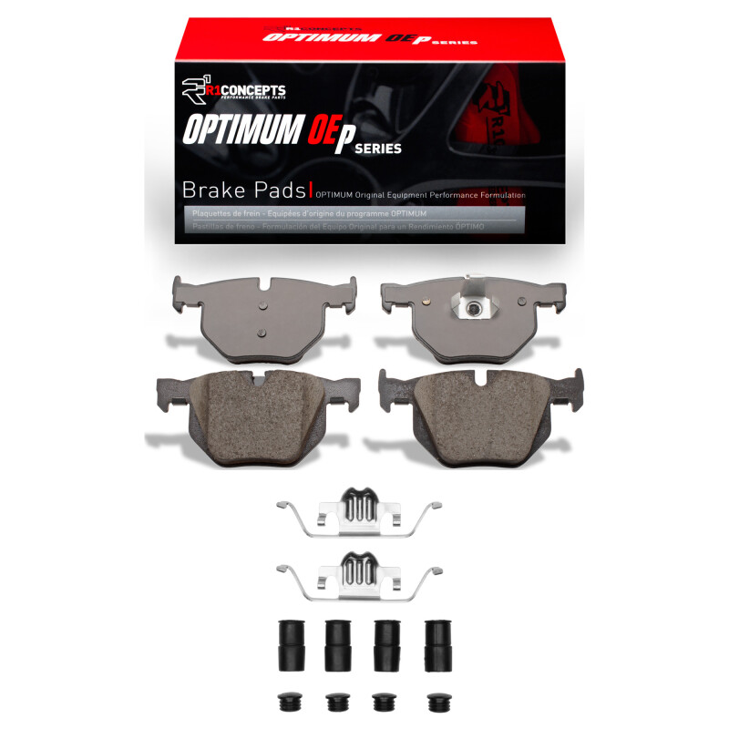 BMW X6 Brake Pads - Rear - R1 Concepts - Optimum OE - `08-`19
